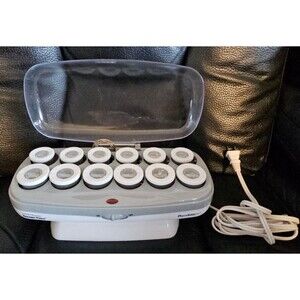 Jilbere de Paris 12 Ceramic Hot Rollers Hair Curlers JBPCHV14 Porcelain Series